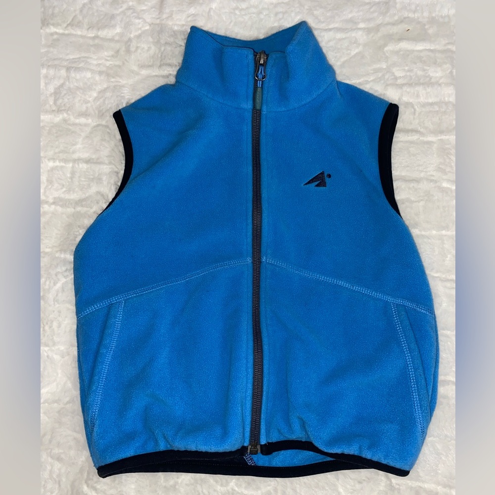 EMS EASTERN MOUNTAIN SPORTS FLEECE JACKET VEST FOR BOYS - Size 4 - GUC!